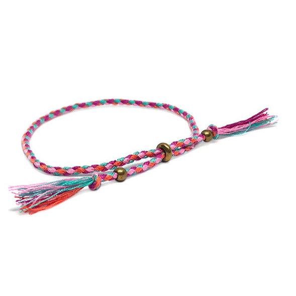 ACAPULCO LUCKY CHARM PINK/TURQUOISE