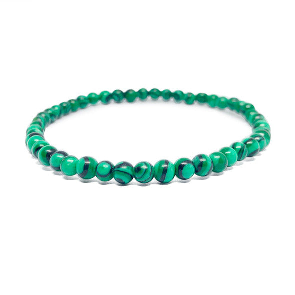 4 MM BEADS NAMASTE IMPERIAL GREEN