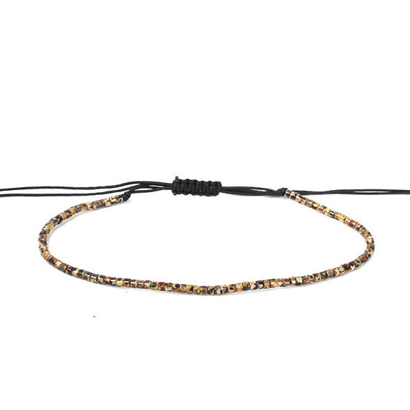 2 MM DISC BEADS POSITANO BROWN